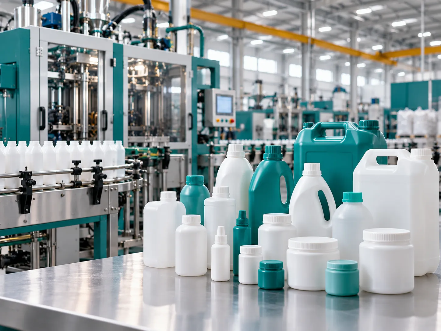 HDPE bottle manufacturing