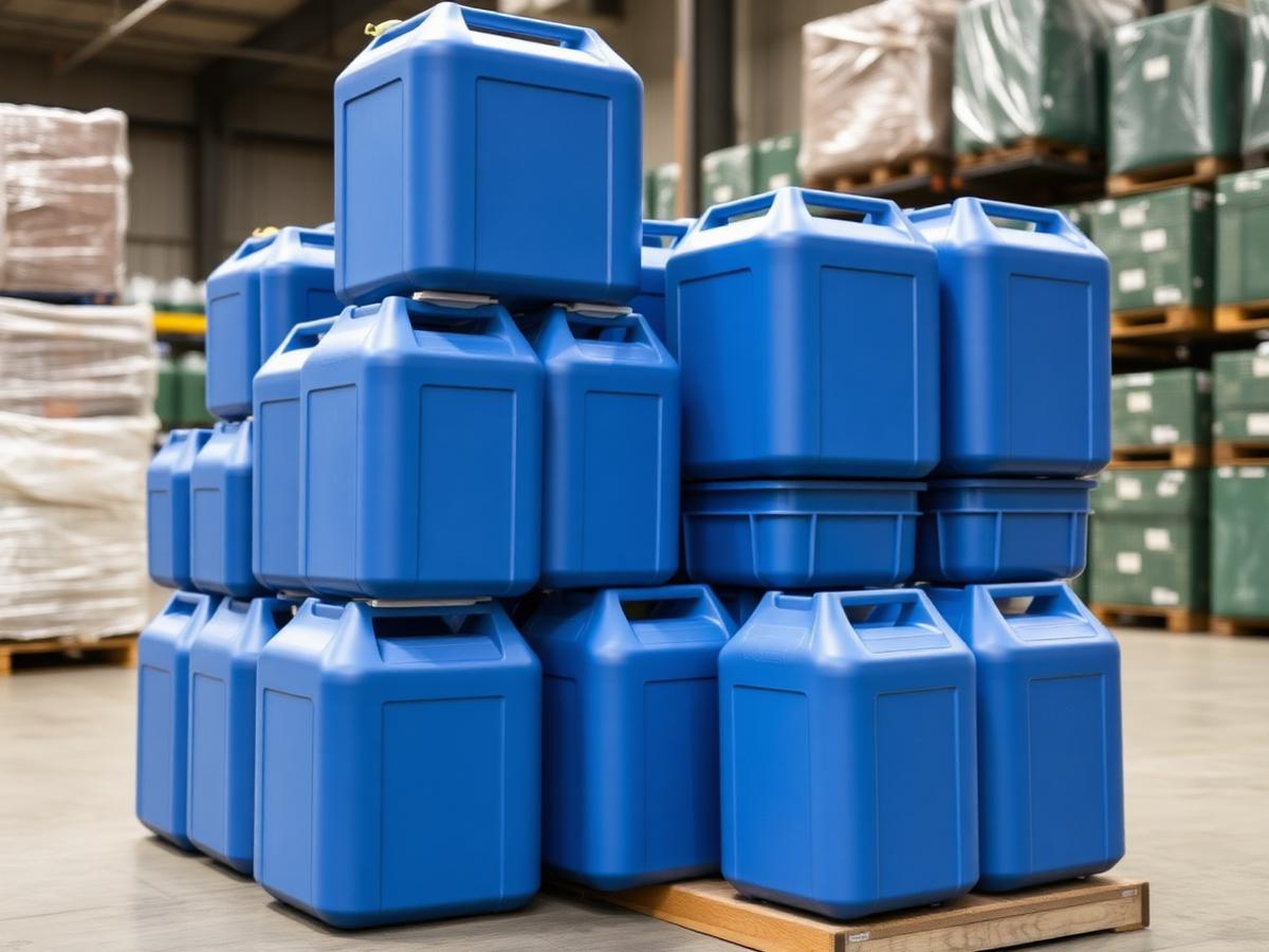 HDPE jerry cans